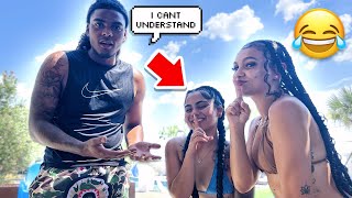 SPEAKING ONLY SPANISH WITH ​⁠​⁠@Staceyrosado  TO MY FILIPINO BF TO SEE HIS REACTION…