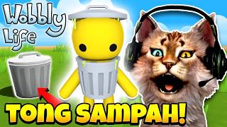 AKU MENJADI TONG SAMPAH LETOY !! 😹 - Wobbly Life Indonesia