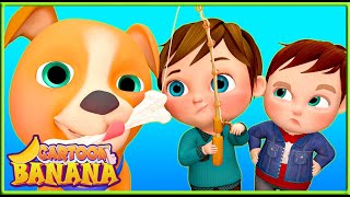Bingo y su canción divertida - cancion de bebe | Banana Cartoon