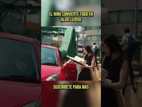 💎 El niño convierte todo en algo lujoso #shorts