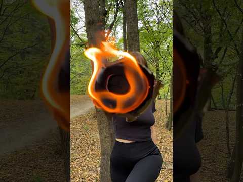 Survival TORCH in the Forest 🔥🌳 #bushcraft #camping #survival #outdoors #shorts