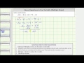 Solving Linear Equations Concepts