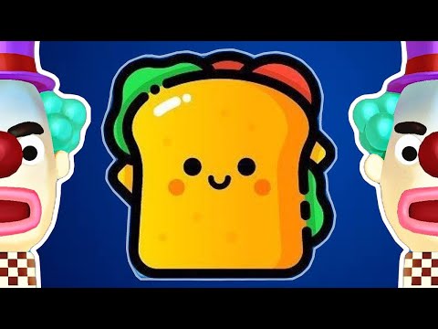 🔥Sandwich Runner : All New Trailer Updated Max Levels Gameplay Walkthrough (iOS, Android) Live🔴