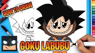 How to Draw Goku Labubu 🎨 