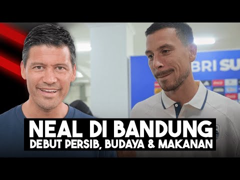 Neal di Bandung: Debut profesor HAYE bersama PERSIB dan kota Bandung! | #persibday