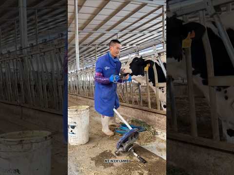 He Saved the Cow’s Life 😢 #shorts