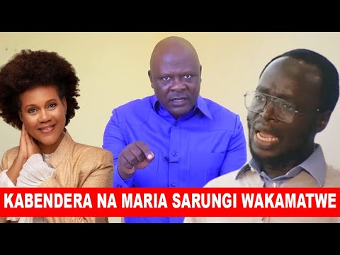 🔴 MUSIBA AOMBA ERICK KABENDERA NA MARIA SARUNGI WAKAMATWE WARUDISHWE TANZANIA WAHOJIWE