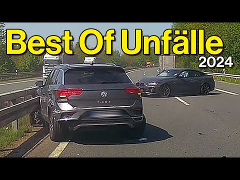 Best Of Unfälle 2024 - Schwerer Unfall, Totalschaden und dreiste Falschaussage | Dashcam Deutschland