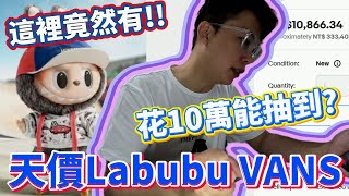 【Kman】竟然出現史上最貴Labubu VANS！價值30萬！花10萬拚的到嗎？