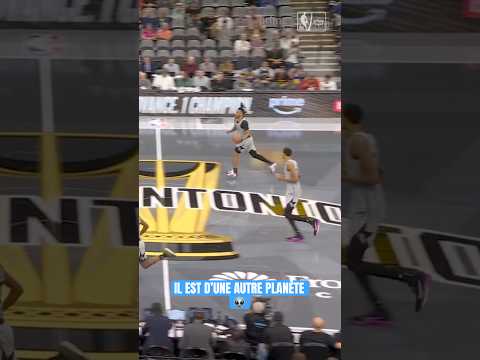 WEMBANYAMA, EXCEPTIONNEL (!!!) 👽🇫🇷Le « self alley-oop » #NBA #NBAonPrime