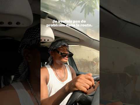 Je voulais pas de problème dans la route. #funny #comedy #shorts #chat
