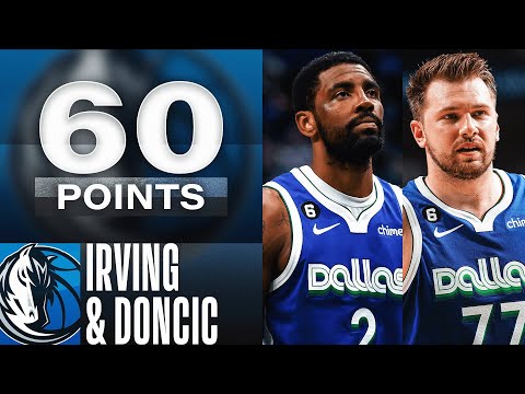 Kyrie Irving (31 PTS) & Luka Doncic (29 PTS) Combine For 60 Points In Mavericks W! | April 5, 2023 video clip