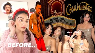 let's get ready & pregame together for rauw alejandro concert !! (grwm, pregame & vlog)