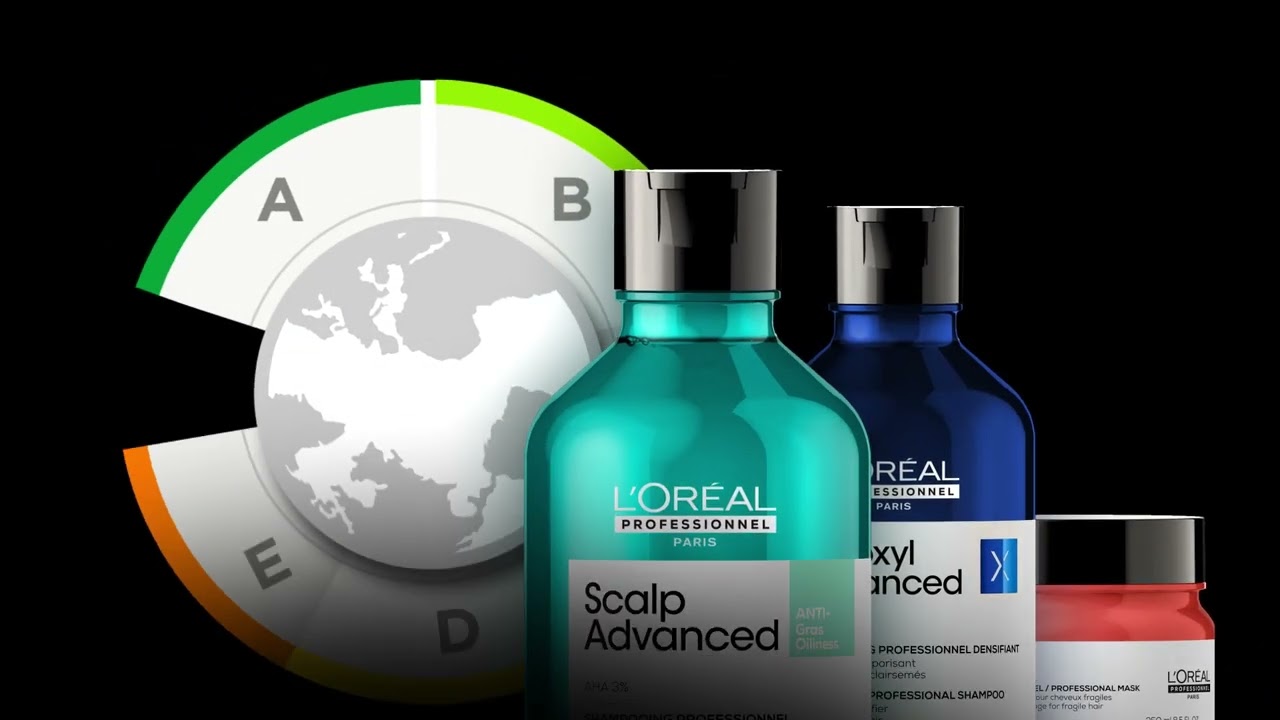 The product impact labelling by L'Oréal'explained for L'Oréal professionnel Paris