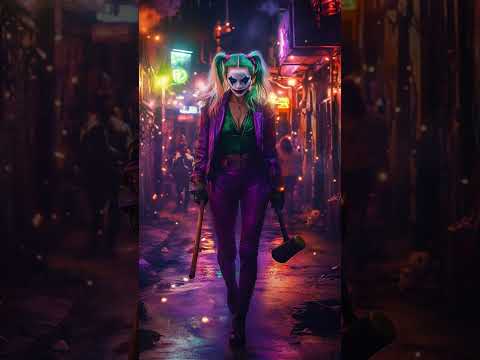 Harley Quinn + The Joker Fusion #fusionmaster #marvel #avengers #superherofusion #dccomics