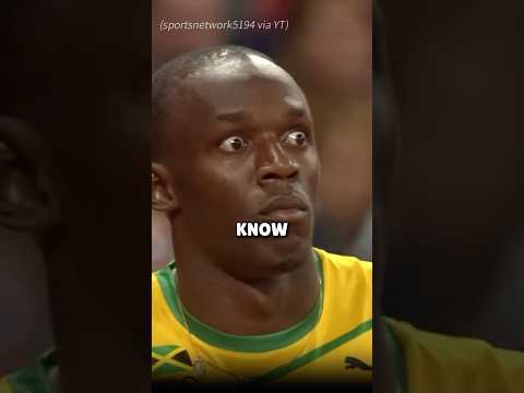 Bolt Promised He Would Deliver