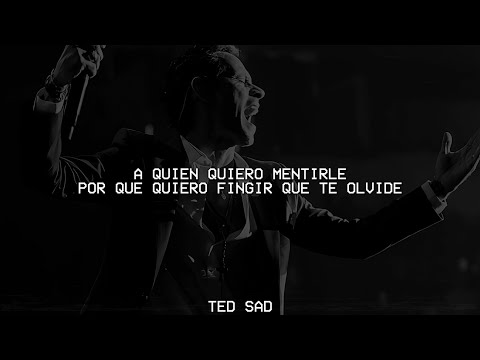 Marc Anthony - A Quién Quiero Mentirle (Letra/Lyrics)