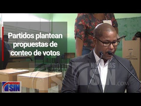 Partidos plantean propuestas al pleno de la Junta Central sobre procedimiento de votos