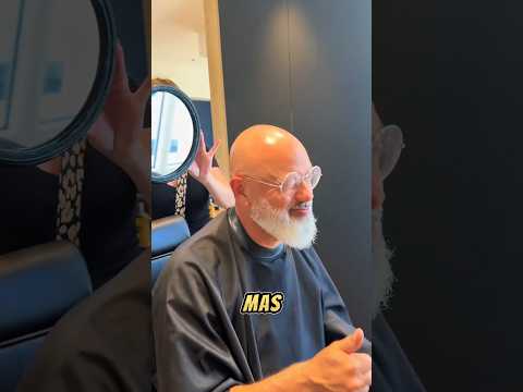 dikira botak, ternyata masih ada rambut 🤣