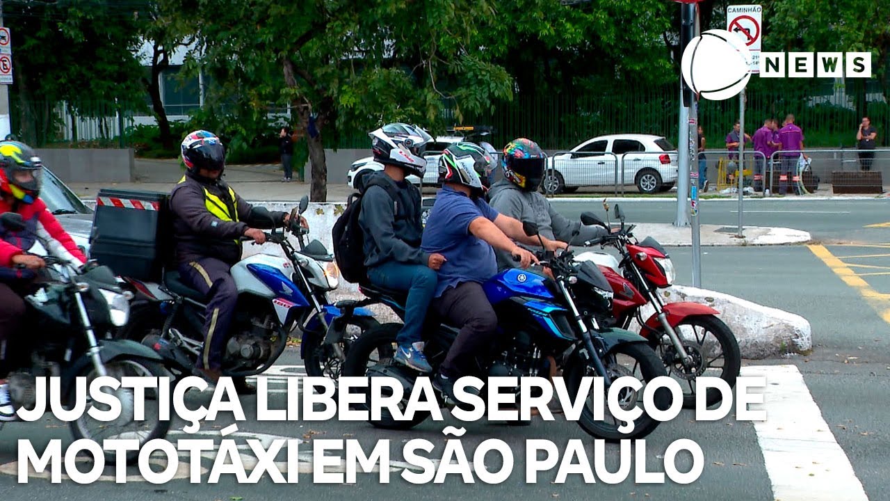Justiça de SP libera serviço de mototáxi entenda