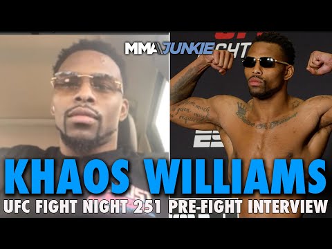 Khaos Williams Says Gabriel Bonfim is 'Just Another Person in The Way' | UFC Vegas 102