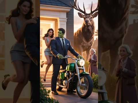 হাল্ক জঙ্গল থেকে হরিণ এনে দিল… তারপর বউ যা করল! 😱🦌💚 | Funny Bangla Video