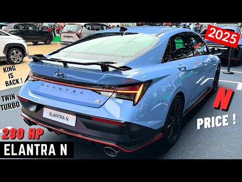 New Hyundai Elantra N-Line 2025 | Sunroof, Latest Features, New Interiors, Price | Elantra Vs Camry