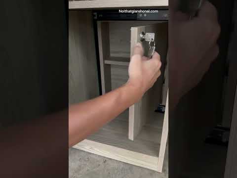 DIY Smart TV Cabinet – Secret Compartment You’ll Never Notice #videos #furniture #wood #virals #diy