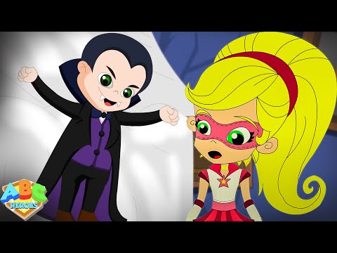 Halloween Night Song & Spooky Cartoon Video for Kids