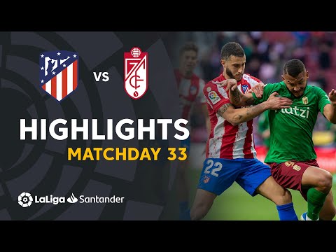 Resumen del Atlético de Madrid vs Granada CF (0-0)