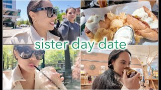spring, downtown, & shopping | a sister day date vlog!