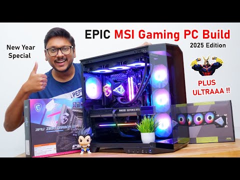 2025 EPIC MSI 15th Gen Gaming PC Build... 😱 PLUS ULTRAAA !!!🔥