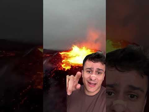 🥲Perdeu drone de 45k no vulcão #enem #enemmedicina #enem2024 #estudosenem #física #biologia