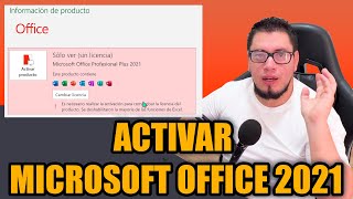 Como Activar tu Paquete de Office 2021 con una Licencia Original (OEM) Económica y para Siempre