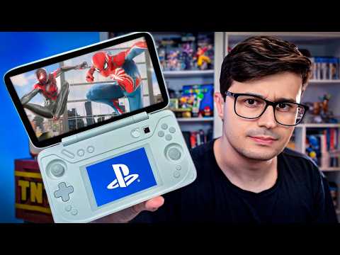 ESSE VIDEOGAME PORTÁTIL tem DUAS TELAS - AYANEO Flip DS