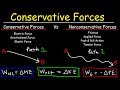 Understanding Conservative and Non-Conservative Forces