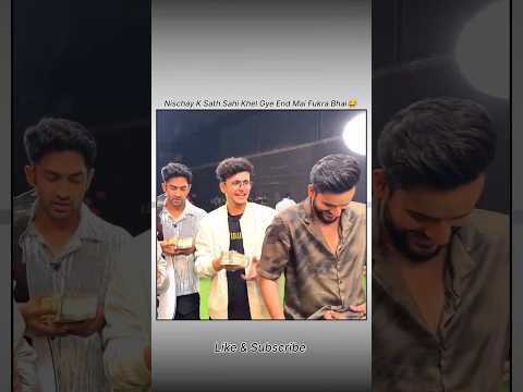 Nischay K Sath Sahi Khel Gye End Mai Fukra Bhai😂 #funny #nischay #fukrainsaan #trending #newvideo