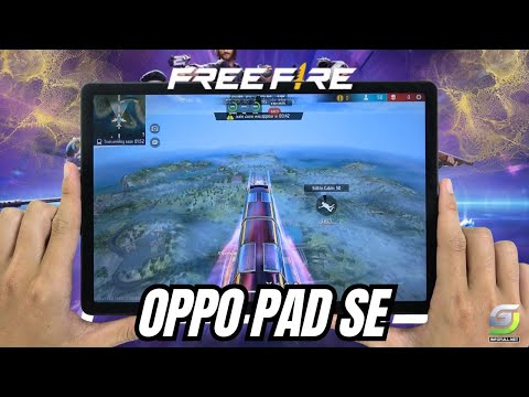 Oppo Pad SE Test game Free Fire Mobile | Helio G100
