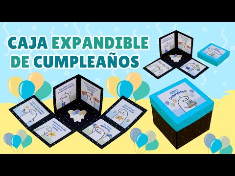 🎂 Caja sorpresa de cumpleaños de Flork 🎁 Caja de regalos para cumpleañeros