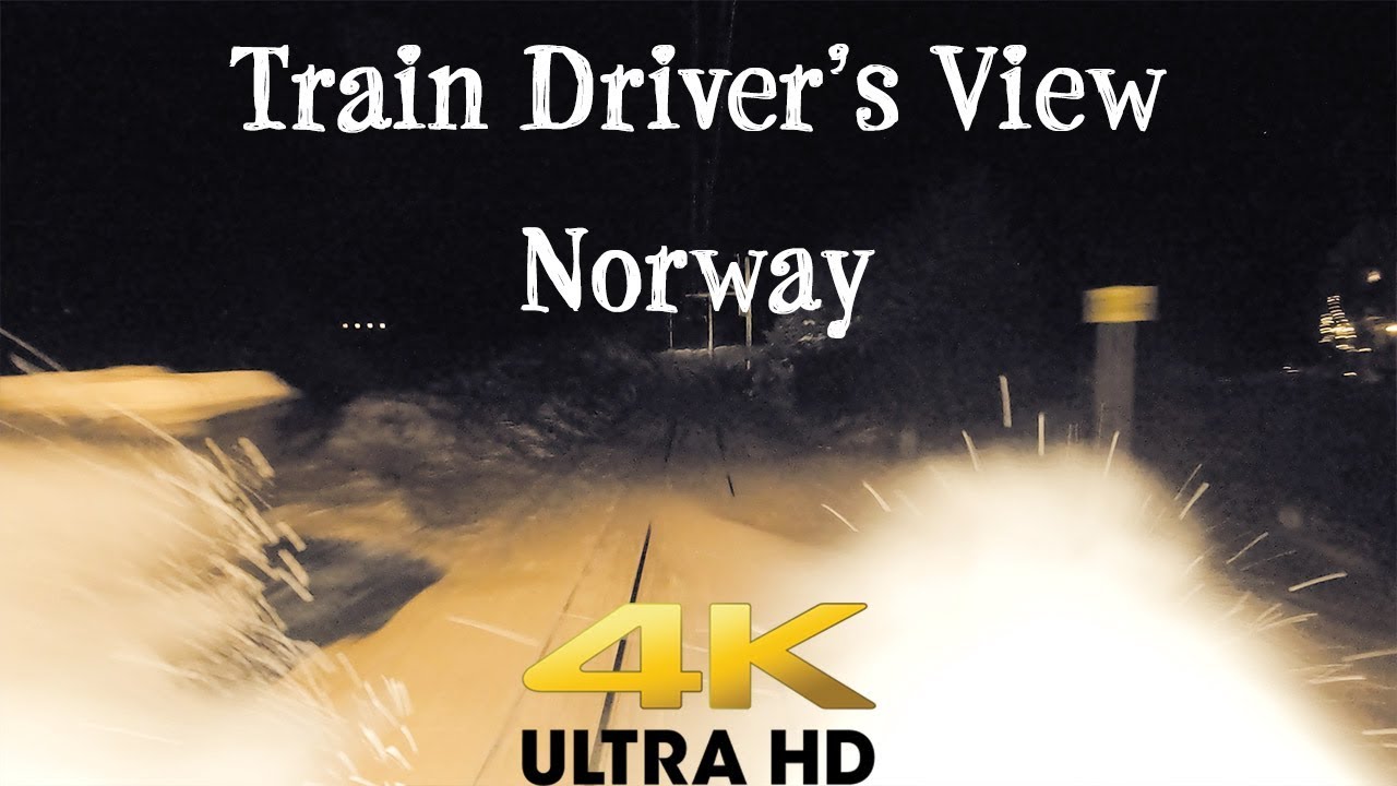TRAIN DRIVER'S VIEW: Windy winter Saturday Local Service in Ultra HD - RailCowGirl