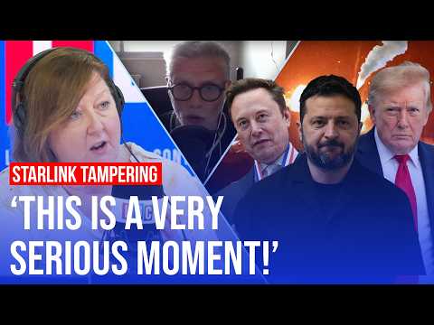 Defence expert: 'Trump likely sabotaged Starlink'