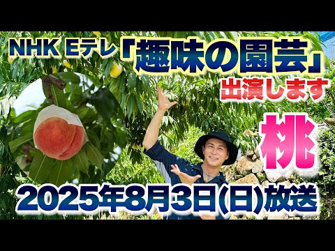 【お知らせ】2025年8月3日(日)NHK Eテレ「趣味の園芸」出演します
