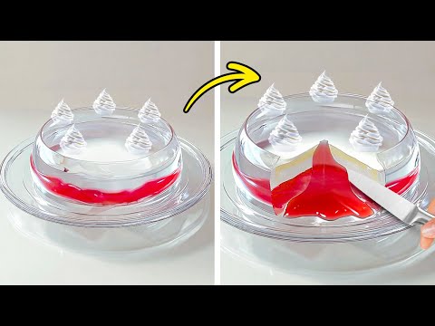 信じられないほどのゼリーケーキ 🎂 ゲストを魅了するための特別なデザートアイデア