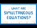 Understanding Simultaneous Equations