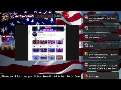 🔴 Live with Shine Like a Pro AZ & Auto Fetish Detail