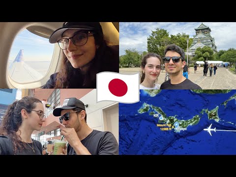 🇯🇵 Primeiras 48h no Japão: matcha local, conhecendo Osaka, andando de metrô, Osaka Castle e muito +