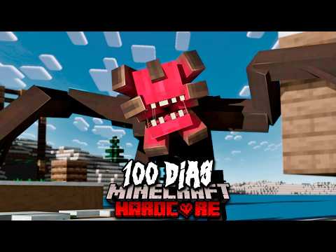 Sobreviví 100 DÍAS en UN MUNDO SILENCIOSO en Minecraft Hardcore