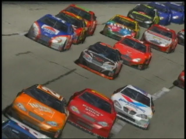 NASCAR Thunder 2004 (GameCube) - E3 2003 Trailer (DVD Rip) 4K60 Upscale