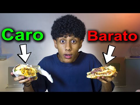 Hamburguesa De Un Chef Vs Hamburguesa Barata.