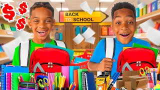 BACK TO SCHOOL SUPPLIES SHOPPING **NO BUDGET**